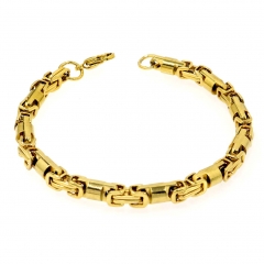 Wholesale stainless steel jewelry man's chain bracelet
