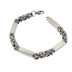Wholesale stainless steel jewelry man's chain bracelet