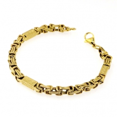 Wholesale stainless steel jewelry man's chain bracelet