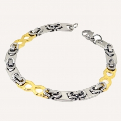 Wholesale stainless steel jewelry man's chain bracelet