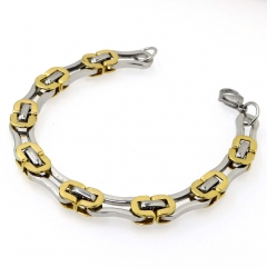 Wholesale stainless steel jewelry man's chain bracelet