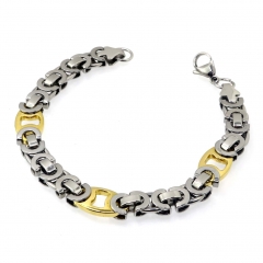 Wholesale stainless steel jewelry man's chain bracelet