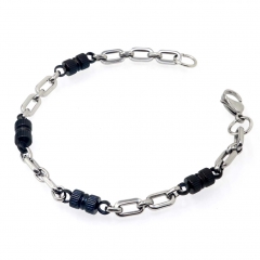 Wholesale stainless steel jewelry man's chain bracelet