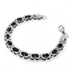 Wholesale stainless steel jewelry man's chain bracelet
