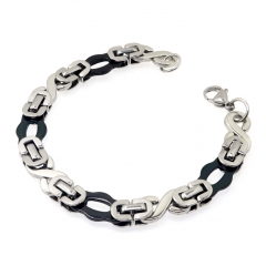 Wholesale stainless steel jewelry man's chain bracelet