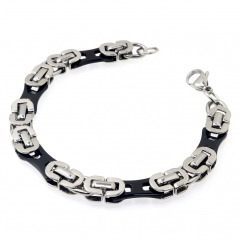 Wholesale stainless steel jewelry man's chain bracelet