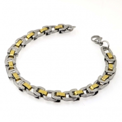 Wholesale stainless steel jewelry man's chain bracelet