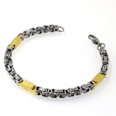 Wholesale stainless steel jewelry man's chain bracelet