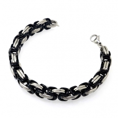 Wholesale stainless steel jewelry man's chain bracelet