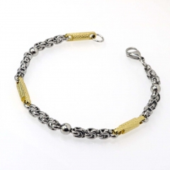 Wholesale stainless steel jewelry man's chain bracelet
