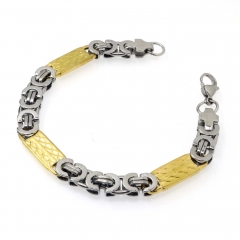 Wholesale stainless steel jewelry man's chain bracelet