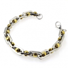 Wholesale stainless steel jewelry man's chain bracelet