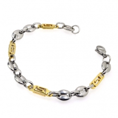 Wholesale stainless steel jewelry man's chain bracelet