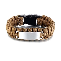 Stainless steel outdoor sports bracelet