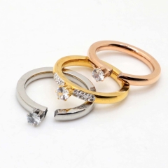 Stainless steel jewelry Fashion ring wholesale