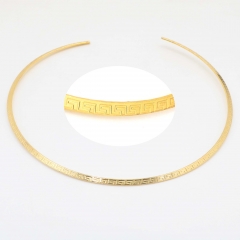 stainless steel collar necklace wholesale