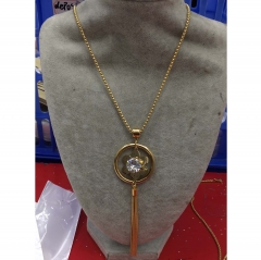 Stainless steel jewelry sweater chain necklace wholesale