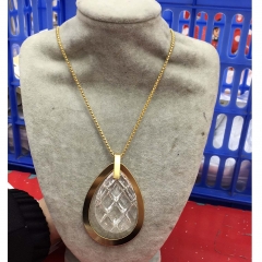 Stainless steel jewelry sweater chain necklace wholesale