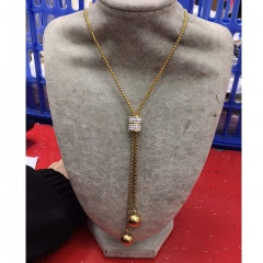 Stainless steel jewelry sweater chain necklace wholesale
