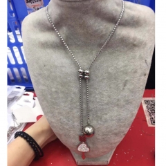 Stainless steel jewelry sweater chain necklace wholesale