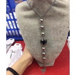 Stainless steel jewelry sweater chain necklace wholesale