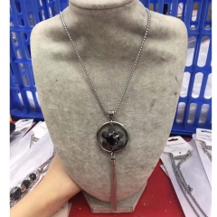 Stainless steel jewelry sweater chain necklace wholesale
