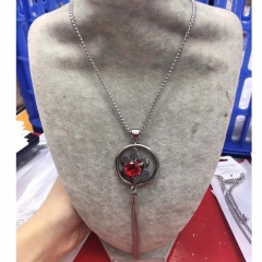 Stainless steel jewelry sweater chain necklace wholesale
