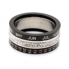 Stainless steel jewelry Fashion ring wholesale