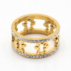 Stainless steel jewelry Fashion ring wholesale