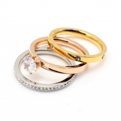Stainless steel jewelry Fashion ring wholesale