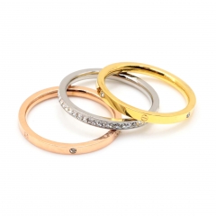 Stainless steel jewelry Fashion ring wholesale