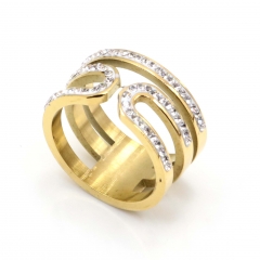 Stainless steel jewelry Fashion ring wholesale