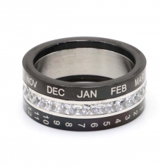 Stainless steel jewelry Fashion ring wholesale