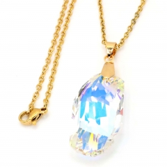 Stainless steel jewelry crystal Pendant necklace wholesale