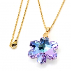 Stainless steel jewelry crystal Pendant necklace wholesale