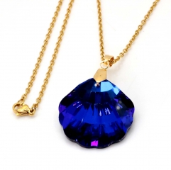 Stainless steel jewelry crystal Pendant necklace wholesale