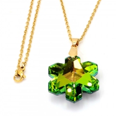 Stainless steel jewelry crystal Pendant necklace wholesale