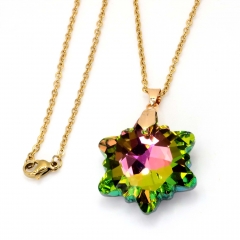 Stainless steel jewelry crystal Pendant necklace wholesale