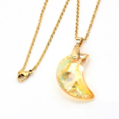 Stainless steel jewelry crystal Pendant necklace wholesale