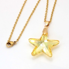Stainless steel jewelry crystal Pendant necklace wholesale