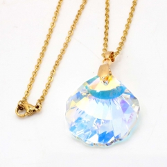 Stainless steel jewelry crystal Pendant necklace wholesale