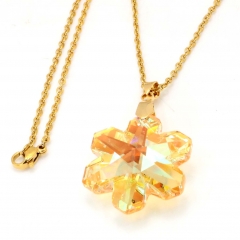 Stainless steel jewelry crystal Pendant necklace wholesale