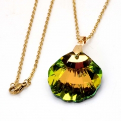 Stainless steel jewelry crystal Pendant necklace wholesale