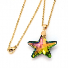 Stainless steel jewelry crystal Pendant necklace wholesale
