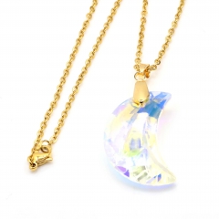 Stainless steel jewelry crystal Pendant necklace wholesale