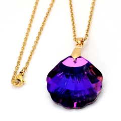 Stainless steel jewelry crystal Pendant necklace wholesale