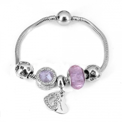 Stainless steel jewelry Pandor a Charms Bracelet wholesale