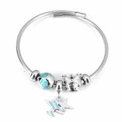 Stainless steel jewelry Pandor a Charms Bracelet wholesale