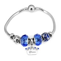Stainless steel jewelry Pandor a Charms Bracelet wholesale