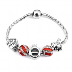 Stainless steel jewelry Pandor a Charms Bracelet wholesale
